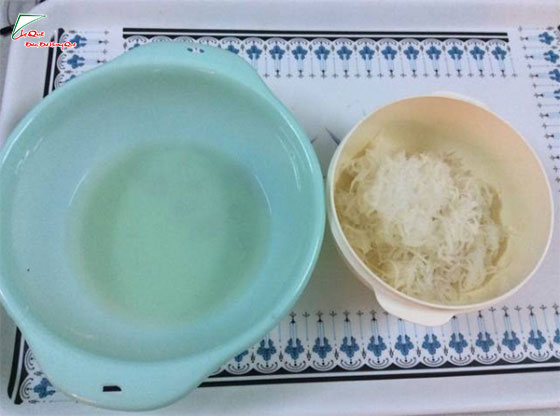 bánh củ cải bột gạo lứt