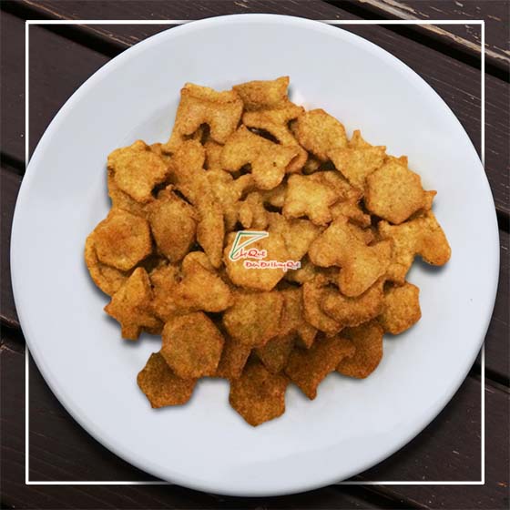 món ăn thực dưỡng - bột gạo lứt chiên