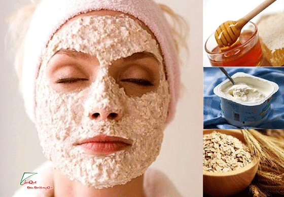 Da đen sạm trở nên trắng hồng với bột yến mạch