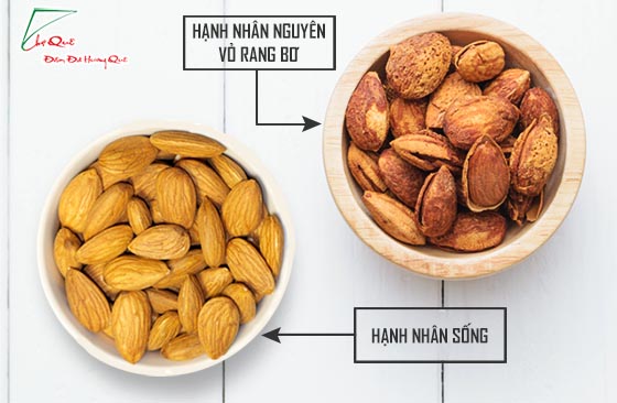 Hạnh nhân rang bơ tại hải phòng