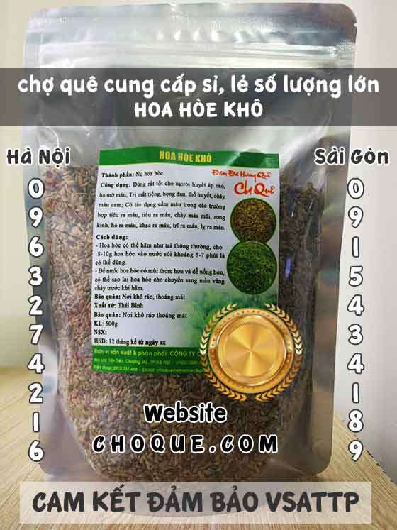 Hoa hoè cầm máu và phòng chống bệnh tim mạch