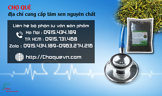 Tác dụng chữa cao huyết áp của trà tâm sen