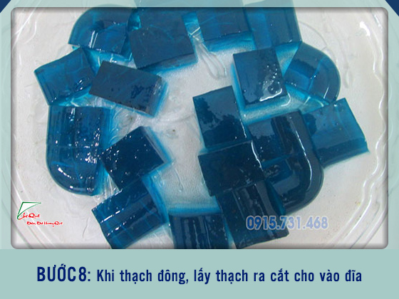 Tự tay vào bếp làm thạch rau câu hoa đậu biếc cho ngày hè