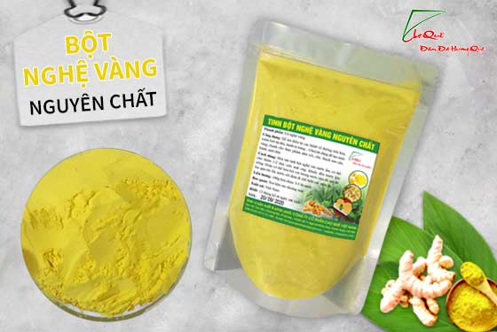 tinh bột nghệ vàng