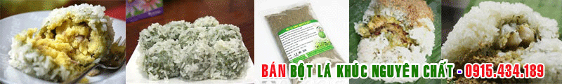 bột lá khúc